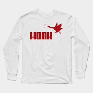 HONK! Red Long Sleeve T-Shirt